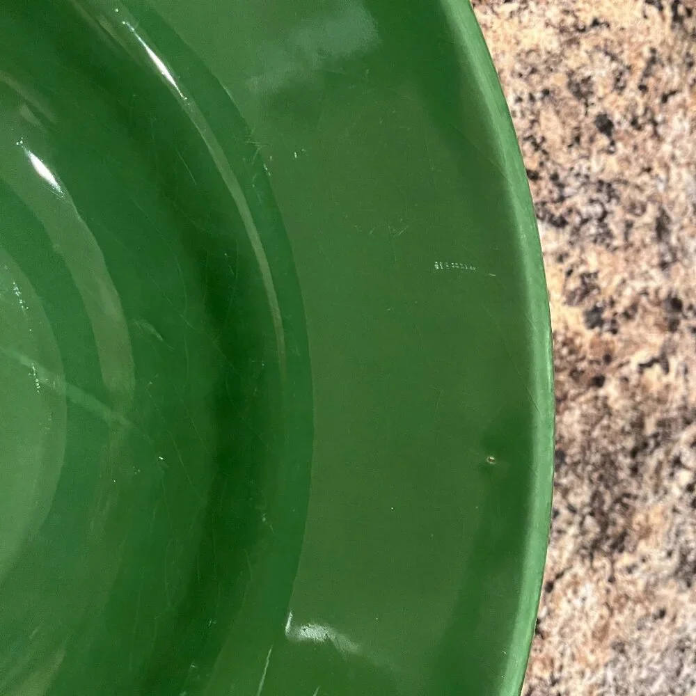 Williams Sonoma Green Serving Bowl